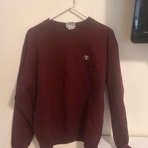 Red Champion sweater